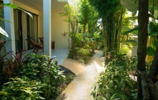 Chiang Mai care home garden