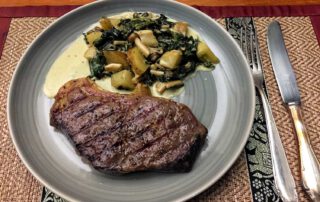 Steak and veg